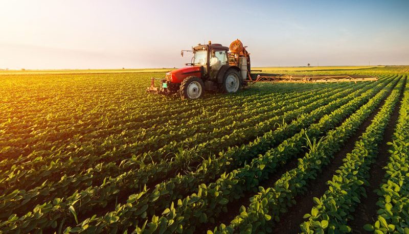 green gas tractor